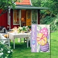 thumbnail image 3 of Welcome Easter Garden Flag Easter Garden Flags for Outside 12x18 Eggs Spring Yard Flag Farmhouse Holiday Outside Flags, 3 of 6
