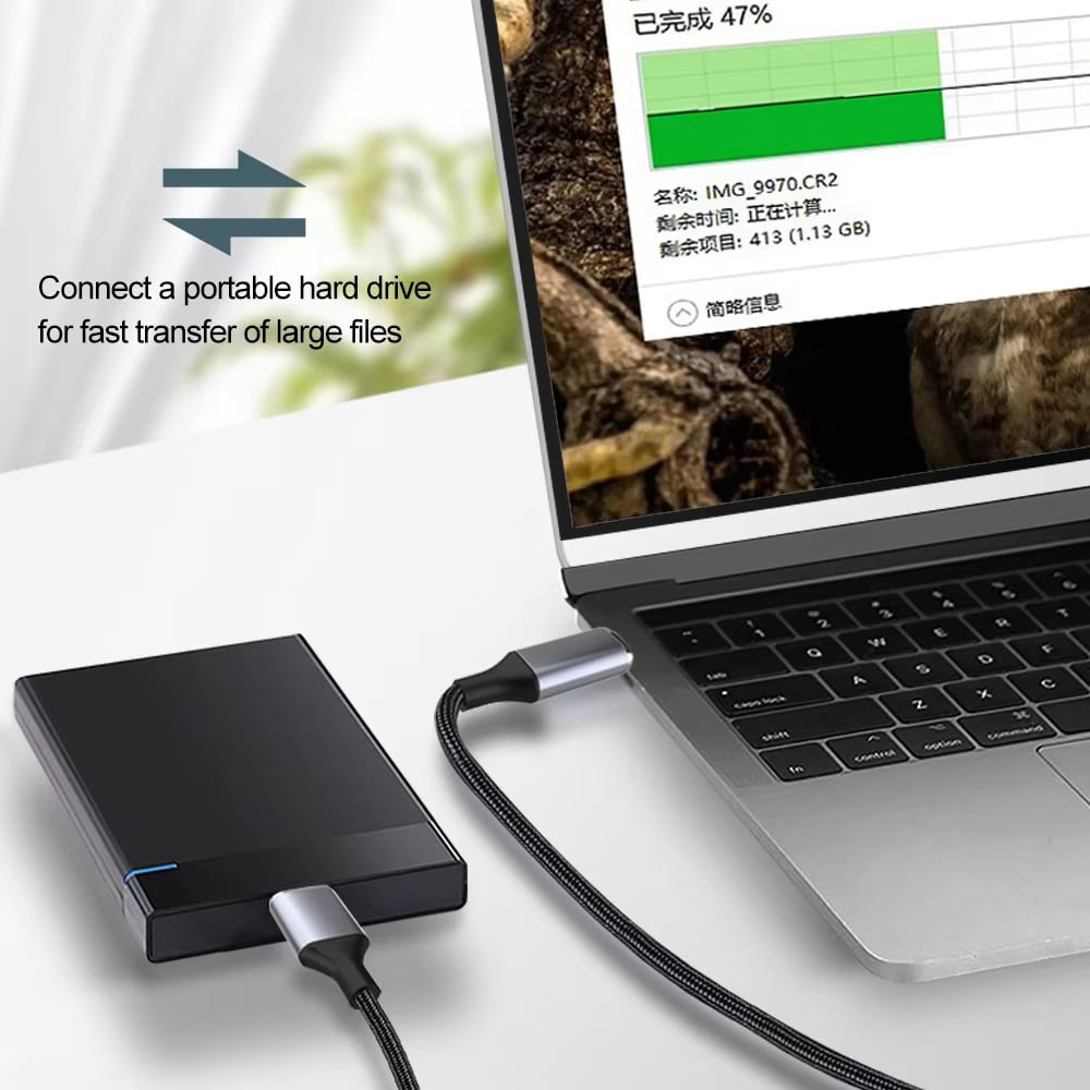 DOONJIEY USB 3.0 Type A to USB3.0 Micro B Data Cable 5Gbps External Hard Drive Cable SSD Sata Cable for Samsung Hard Disk Computer Cable