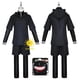 thumbnail image 4 of Anime Tokyo Ghoul Cosplay Kaneki Ken Cosplay Disfraces Uniforme Máscaras Sudadera con capucha Chaqueta Pantalones cortos Conjunto completo Trajes Peluca Hombres, 4 of 5