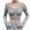 Grey, variant on Vedolay Women's Tops Long Tunic Tops for Leggings Casual Flowy Blouse Sweatshirts White,M