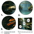 thumbnail image 3 of Designart "Tropical Oasis in the Dominican II" Landscapes Wall Art Living Room, 3 of 5
