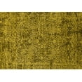thumbnail image 1 of Ahgly Company Machine Washable Indoor Rectangle Oriental Yellow Industrial Area Rugs, 7' x 9', 1 of 4