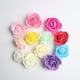 thumbnail image 5 of 100 piezas de rosas artificiales hechas con espuma de poliéster para la fabricación de tocados de bricolaje , Mezclado Yotijar Cabeza de flor, 5 of 8