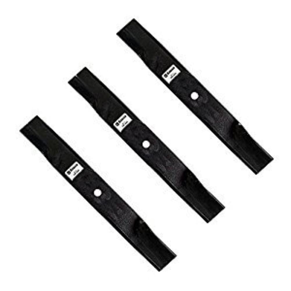 (3) Blades Fits Hustler 54" Raptor SD Fastrak X One Super Z Replaces