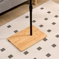 thumbnail image 2 of Resenkos Height Adjustable C-Shaped End Snack Side Table Slide Under Couch with Bamboo Top for Sofa Coffee Laptop, Natural, 2 of 14