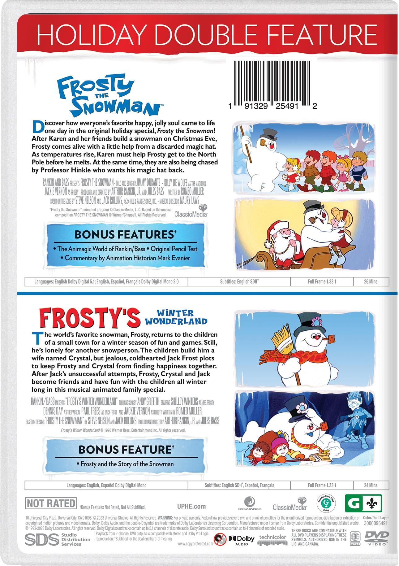 Frosty the Snowman Holiday Double Feature (Frosty the