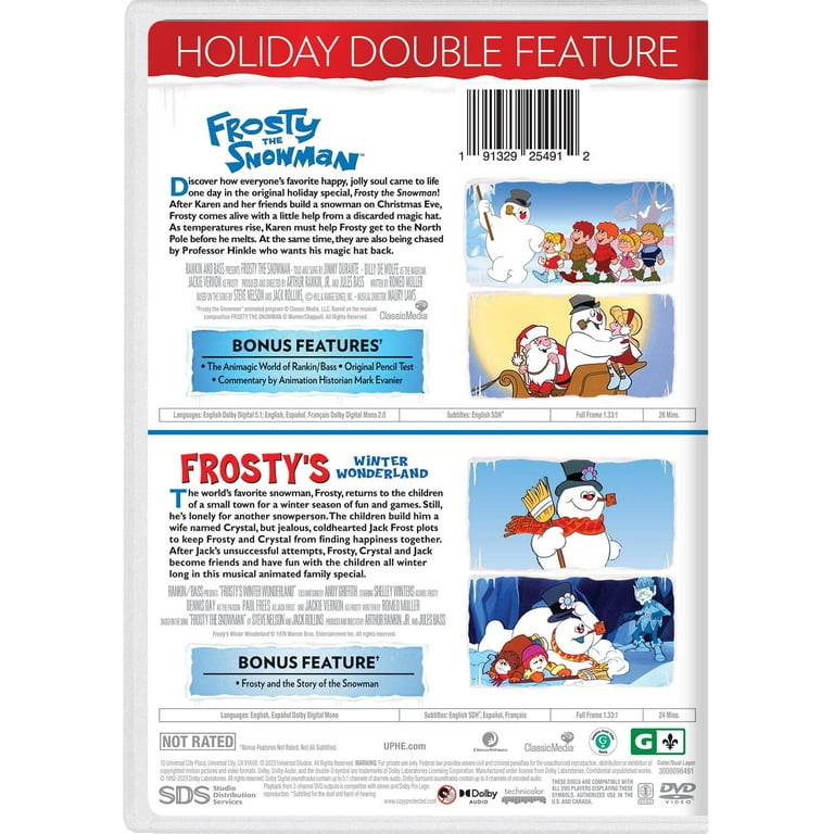 Frosty the Snowman Holiday Double Feature (Frosty the