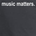 thumbnail image 3 of CafePress - Music Matters Long Sleeve Dark T Shirt - Long Sleeve Dark T-Shirt, 3 of 4