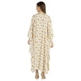 thumbnail image 4 of Moomaya Kimono Maxi Dress Printed Long Kaftan For Women Cover-Up Caftan Beach Resort Dress, 4 of 7