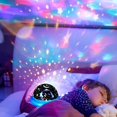 thumbnail image 1 of Rotating Night Light Projector Rotating Starry Sky Starry Children Kids Sleep Sky Master Romantic Led Lamp Projection Table LampPurpleAustralia He Qiyong unisex, 1 of 1