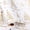 Gold Tree on White, variant on Christmas Wrapping Paper Roll - 46.8 sq.ft. 3D Embossed Gold Foil Christmas Tree, Star on White for Holiday Celebrations - 17in x 33ft