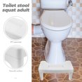 thumbnail image 2 of Toilet Stool Pool Stool Toilet Stepping Stool Bathroom Stool Poop Stool Bathroom Toilet Stool, 2 of 9