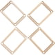 thumbnail image 3 of Portable Beige Wood Mini Weaving Loom for DecorCrafting with Durable Smooth Design 4Pcs, 3 of 4