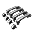 thumbnail image 1 of Manija de Puerta Exterior Delantera Izquierda Delantera Derecha Trasera Izquierda Trasera Derecha Unique Bargains No.69250-60070 para Toyota 4Runner 2010-2021 Negro Cromo 1 juego, 1 of 6