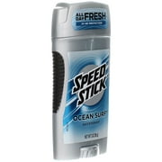 Speed Stick Clear Solid Deodorant, 24 HR, Ocean Surf, 3 OZ - 3 Pack