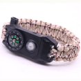 thumbnail image 1 of Fashion Men Outdoor LED Light Survival Umbrella Rope SOS Bracelet Emergency Rescue Bracelet Compass Sport Whistle Bracelets DMH, 1 of 6