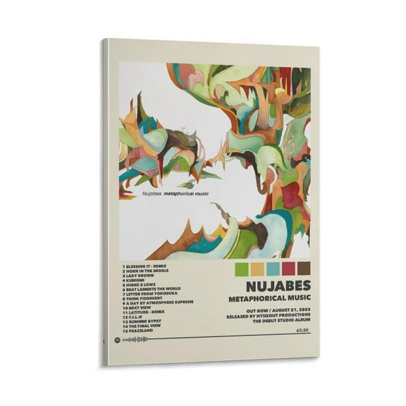 Nujabes - Metaphorical Posters & Prints on Canvas Wall Art Poster for Room Decor