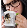 thumbnail image 2 of 3drose, Argentina, Salta, Iruya, Street Dog - Sa01 Jri0149 - Jutta Riegel, 11oz Two-tone Green Mug, 2 of 6
