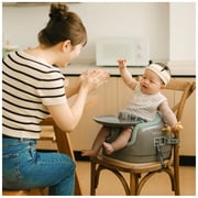 Bumbo Toddler Multi Seat 3-in-1 Booster High Chair and Tray, Breige & Agave, 2 Pack