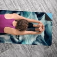 thumbnail image 5 of Wolf Gym Towel with Storage Bag, 72.8"x26.8", Suitable for Yoga, Pilates, Fitness, etc. - Yoga Towel, Yoga Towels, Yoga Mat Towel, 5 of 6