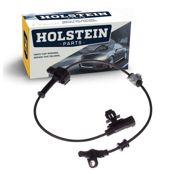 Holstein Front Right ABS Wheel Speed Sensor compatible with Chevrolet Silverado 3500 HD 2011-2015