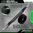 thumbnail image 5 of XSTRAP STANDARD Heavy-Duty 2,000 lb Breaking Strength 50 ft Rope Hoist, with 2 pcs Soft Loops, 5 of 9
