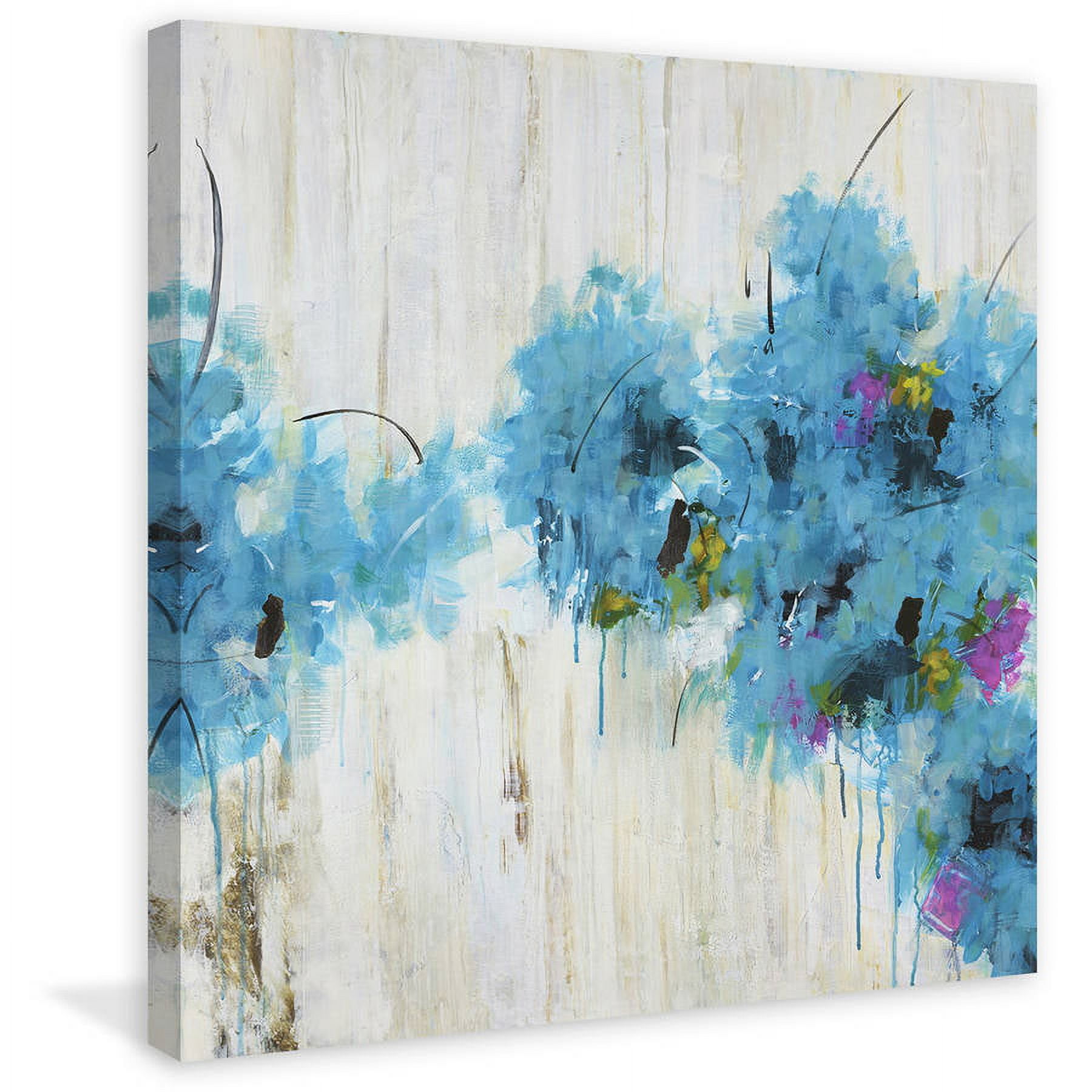"Center Piece II-2" Painting Print on Wrapped Canvas