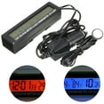thumbnail image 3 of 3 In 1 Car Digital Clock Time Watch Inside Outside Car Temperature Thermometer Battery Voltage Monitor Meter, 3 of 8
