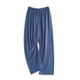 thumbnail image 2 of Lmnyox Wide Leg Pants for Toddler Kids Casual Loose Pull On Pants Plain Athletic Trousers with Pockets, 2 of 7