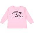 thumbnail image 3 of Inktastic I Love My Auntie Boys or Girls Long Sleeve Toddler T-Shirt, 3 of 5