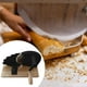 thumbnail image 5 of Rebanadora de pan rotatoria con manivela, compacta, con grosor ajustable Negro, 5 of 7