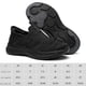 thumbnail image 2 of Zapatillas de deporte de malla para hombre zapatos deportivos antideslizantes zapatillas sin cordones para caminar y correr, 2 of 9