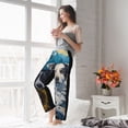 thumbnail image 5 of Bixox Women's Sunset Sunflower Dog Patterned Pajama Pants Loungewear, 5 of 5