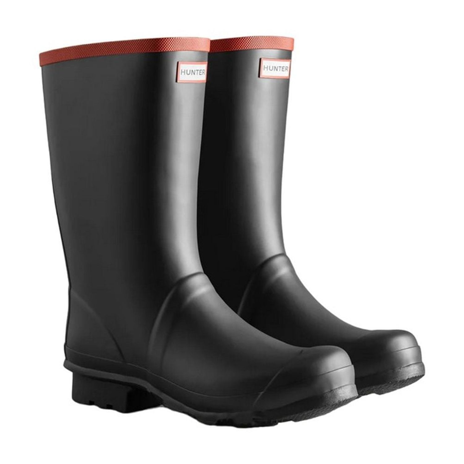 Hunter Original Tall Black Rain Boots Men\'s Sz 9 HUNTER Original Tall Rain Boots w/ Tags - 9 US – LuxAnthropy main image 2
