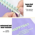 thumbnail image 4 of shyuyusa A5 Coil Notebook Portable Journal Book For Office School Study Writing Daily Note Taking Use, 4 of 6