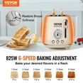 thumbnail image 3 of KFFKFF 2 Slice Stainless Steel Toaster Cancel Defrost Bagel with Removable Crumb, 3 of 9