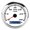 White, variant on Xirurus 85mm / 3.35 inches Pointer Tachometer RPM Tacho Gauge IP67 Stainless Steel Universal for Car Boat Marine, Black