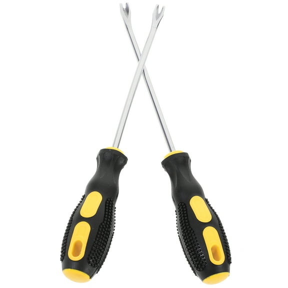 Upholstery Staple Remover Labor Saving Removers 2 Pcs Metal Carpenter Hand Puller Office