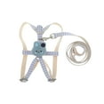 thumbnail image 1 of Kit de correa para mascotas de conejito a cuadros Unique Bargains, kit de correa duradera para perros medianos, azul, 1 of 6