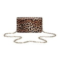 thumbnail image 4 of Daisy Rose Cross Body Bag for Women - RFID Blocking with Credit Card Slots Clutch -PU Vegan Leather (Leopard), 4 of 7