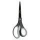 thumbnail image 1 of Fiskars - Tijeras de titanio antiadherentes de agarre cómodo de 8 pulgadas, cuchillas de acero inoxidable para tareas de corte diario, hogar, oficina, artes y manualidades, color gris, 1 of 8