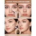 thumbnail image 4 of Latte líquido de avellana Contour Duo SHEGLAM Precision Sculpt, 4 of 9
