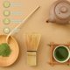 thumbnail image 3 of Juego de batidor de matcha, juego de 4 piezas de té matcha japonés, kit de inicio para hacer matcha con recipiente para batidor de matcha, soporte para batidor y cuchara, batidor de té de bambú, 3 of 8