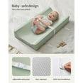 thumbnail image 4 of Cambiador para bebés Blissful Diary, de piel vegana, impermeable, 4 of 7