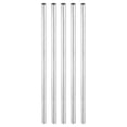 thumbnail image 1 of Unique Bargains Round Coupling Nut M4x0.7mm 130mm Threaded Sleeve Connector Rod Bar Stud Tube 5 Pack, 1 of 4