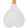 thumbnail image 6 of Heart Shaped Silicone Serving Spoon Nonstick Turner Spatula Heat Resistant Soup Spoon Flexible Kitchen Utensil For Cooking Stirring Mixing Baking And Serving, 6 of 6
