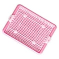thumbnail image 1 of Dog Litter Boxes Easy to Clean Removable Dog Potty Tray for Small Dogs Pink, 1 of 8