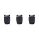 thumbnail image 1 of Seitruly Caja de almacenamiento de esponjas de maquillaje de gato de silicona, almacenamiento y protección limpios e higiénicos, negro de moda Type1 NO1, 1 of 6
