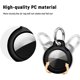 thumbnail image 1 of Llavero Airtag [2 unidades] carcasa protectora compatible con Apple Airtag Case, GPS Air Tag Airtags Holder llavero (negro/blanco) ShuxiuWang 8390612925658, 1 of 1
