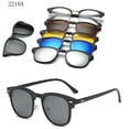 thumbnail image 1 of 6 en 1 personalizado hombres mujeres polarizadas ópticas magnéticas gafas de sol Clip imán Clip en gafas de sol Polaroid Clip en montura de gafas de sol Tan Jianjun  unisex, 1 of 2